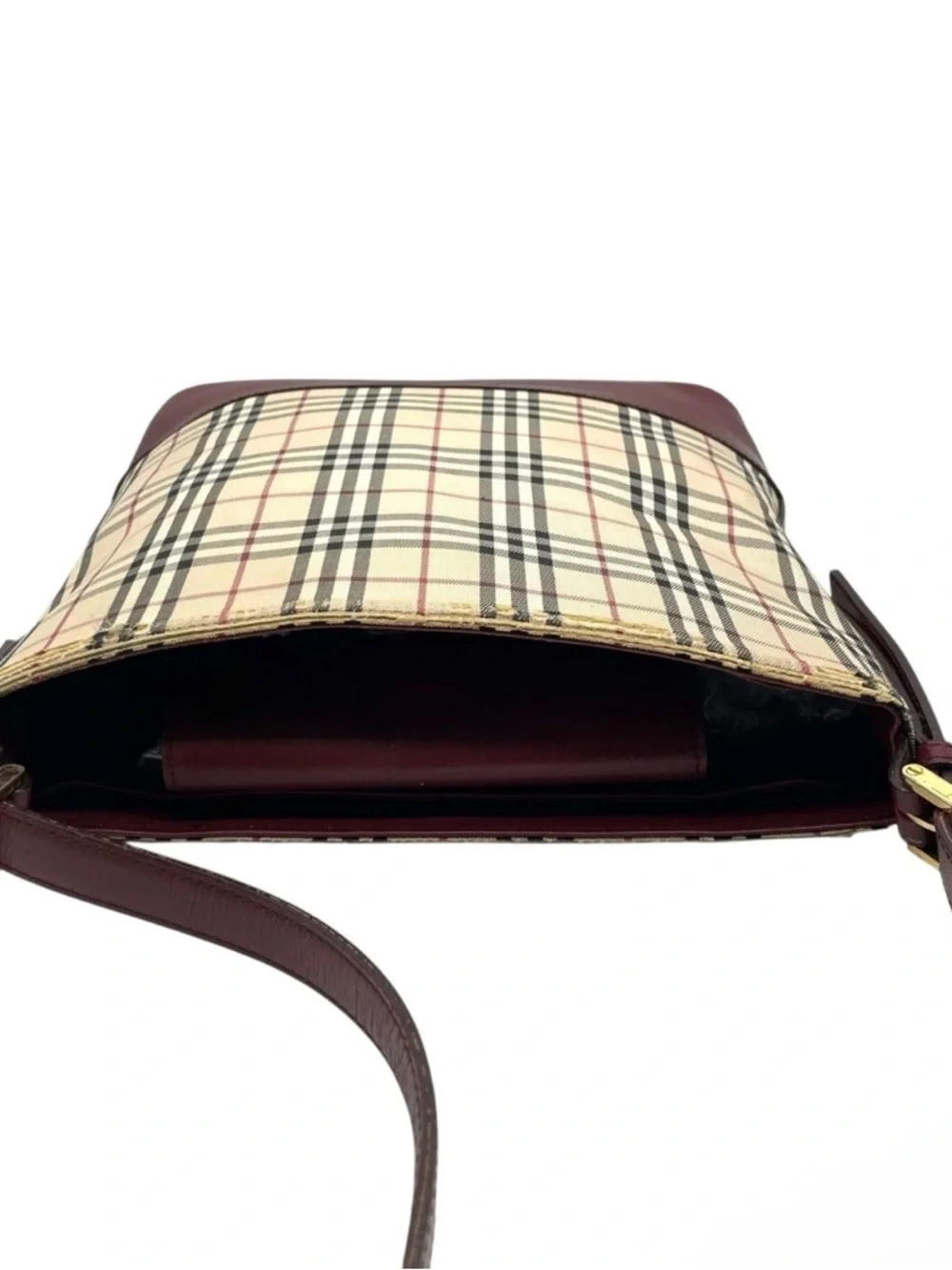 Burberry Vintage Shoulder Bag Nova Check
Bordeaux Leather - Picture 6 of 15